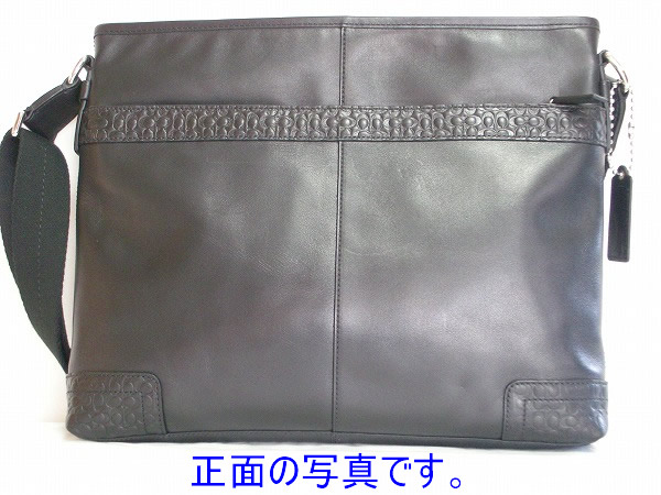 コーチ 訳あり メンズバッグ COACH 70456 SVBK